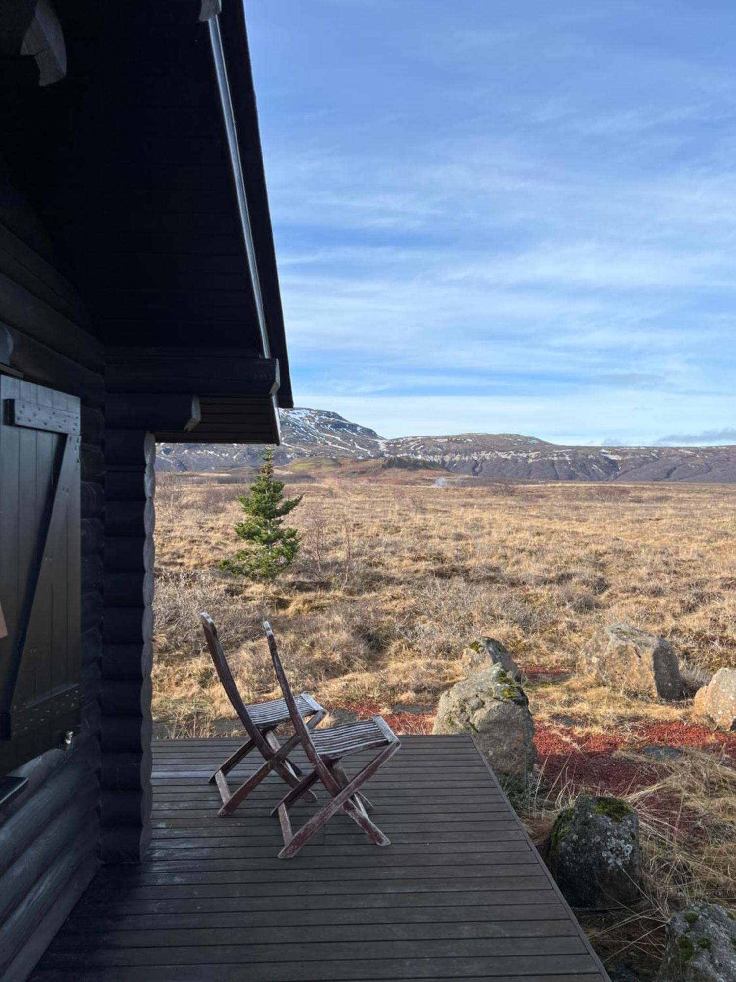 Cosy Cabin With Amazing View On The Geysir Blaskogabyggd Екстериор снимка